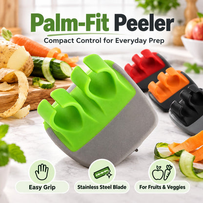 🥔 2-Piece Palm Vegetable Peeler Set – Soft Grip Handheld Fruit & Veggie Peeler！！！