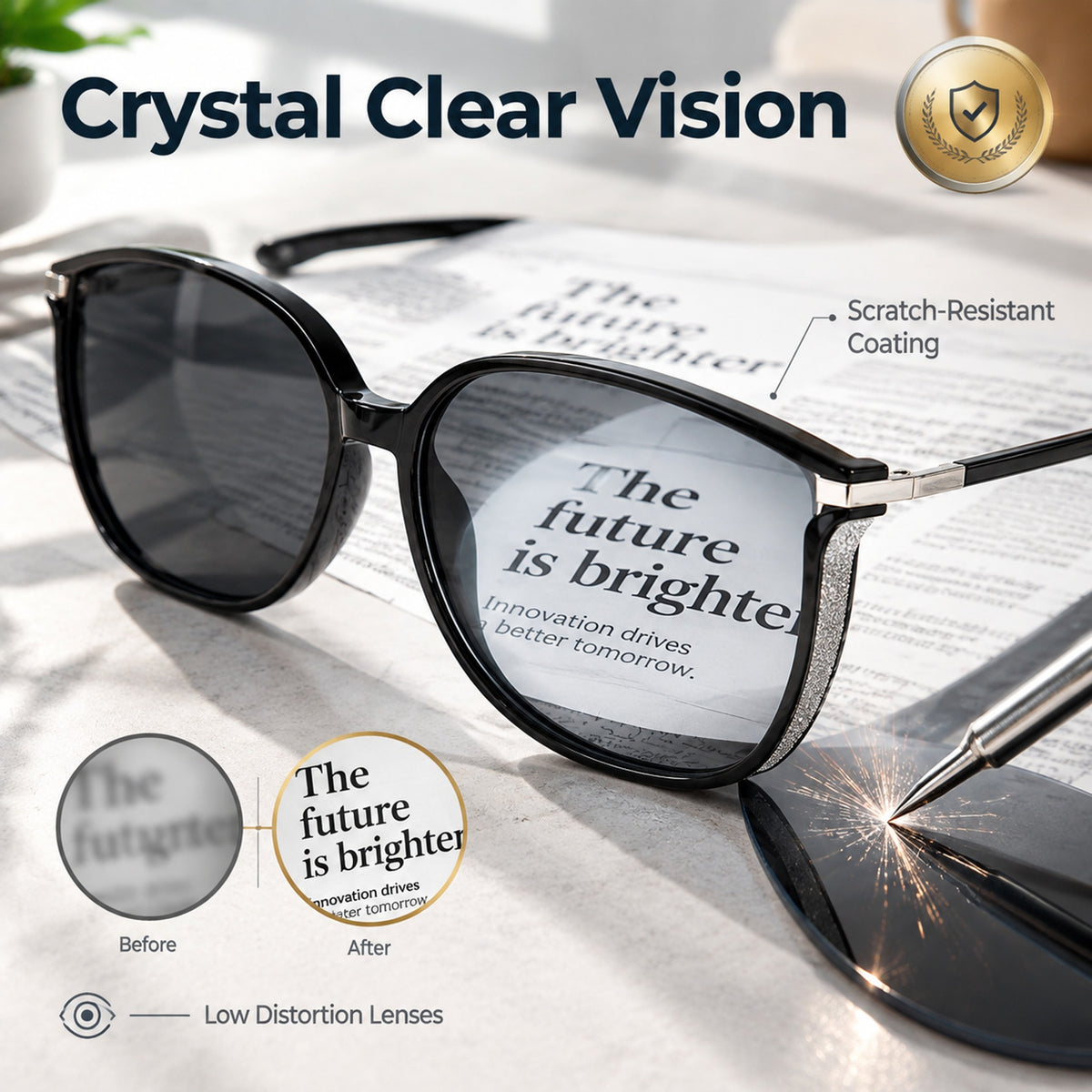 💥Buy 1 Get 1 Free 👓Auto‑Transition Photochromic Reading Glasses