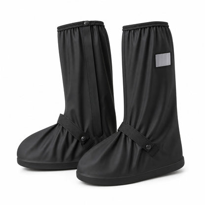 🌧️✨ LIMITED-TIME 50% OFF! Waterproof High-Top Rain Shoe Covers — Non-Slip, Reflective, 42cm Tall 👟