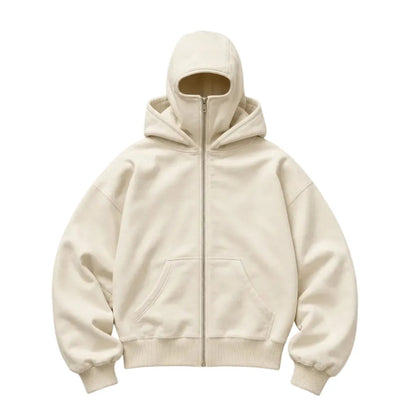 ANTI SOCIAL BALACLAVA ZIP-UP HOODIE